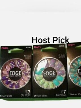 Edge Press-On-Nails Next Dimension Nails 3 Sets